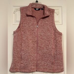 Pink vest. Land’s End. Size L.